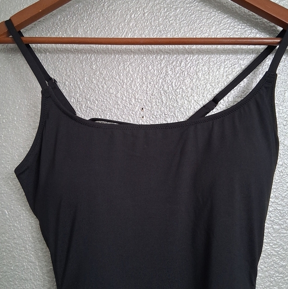 EUC Dobreva Black One-Piece Backless Swimsuit with Side Ties    Size 12 - Picture 2 of 9